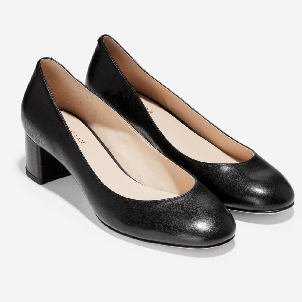 Cole Haan  Black block heel pumps shoes 9.5